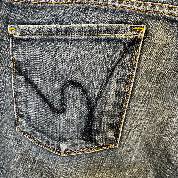 Citizens Of Humanity Low Waist Flare Jeans Size 29 COH Womens Y2K Made in USA - Picture 5 of 16
